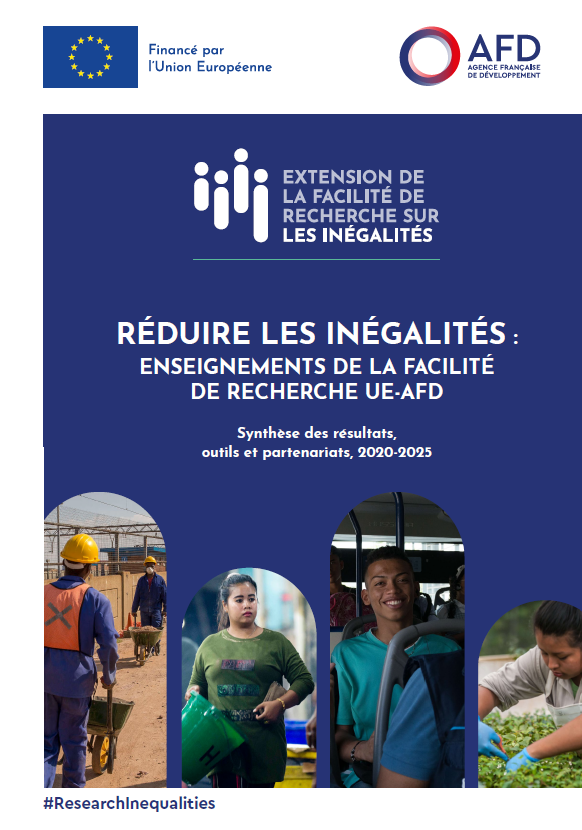 Brochure de synthèse de la Facilité de recherche sur les inégalités (vignette)