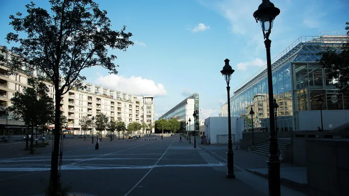 Vue du siège social de l'AFD à Paris 