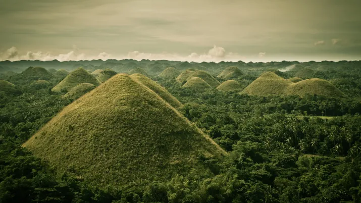 Chocolate Hills, Bohol, Philippines