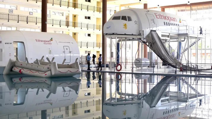 Upgrading the Ethiopian Airlines Training Center / Didier Gentilhomme AFD