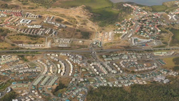 Urbanisation, ville, Dumbéa sur mer, Nouvelle-Calédonie