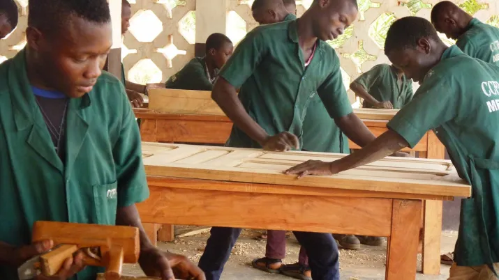 jeunes, formation professionnelle, Bénin