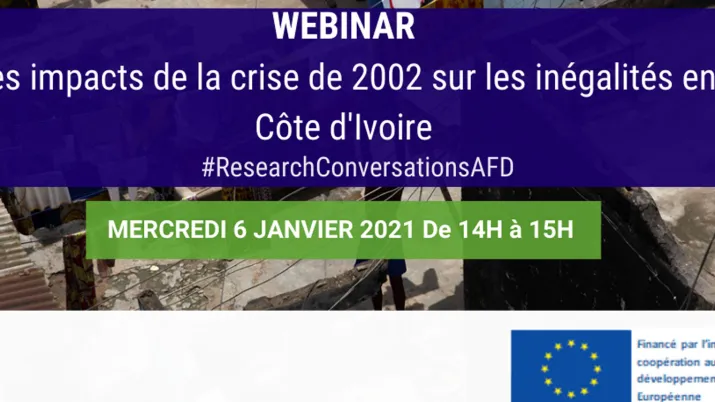 Webinaire Les impacts de la crise de 2002 sur les inégalités en Côte d'Ivoire