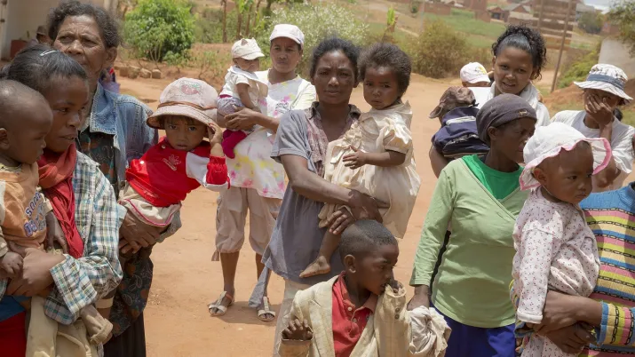 Afrique enfants natalité Madagascar