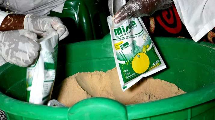 Misola farine fabrication lait infantile Niger Afrique