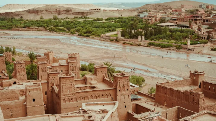 Aït Benhaddou, au Maroc