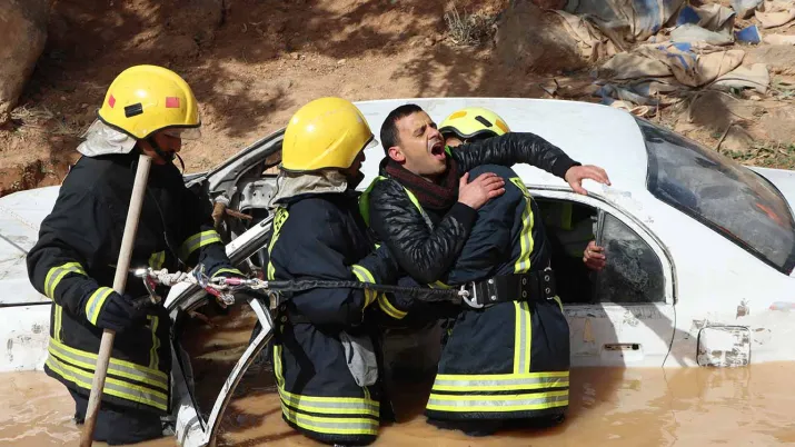 Ce projet vise le renforcement des capacités et des outils de la Sécurité Civile dans les phases de prévention et de préparation aux risques, en Jordanie.