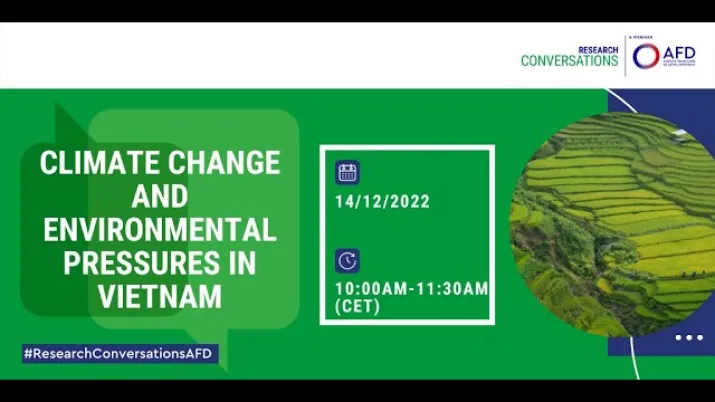 Changement climatique et pressions environnementales au Vietnam