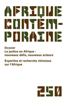 La justice en Afrique : nouveaux défis, nouveaux acteurs