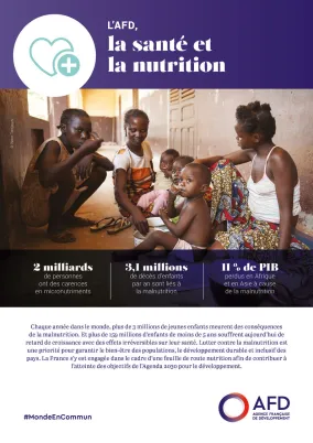 L'AFD, la santé et la nutrition