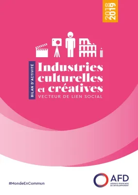 Bilan d'activité 2018 2019 Industries culturelles et créatives