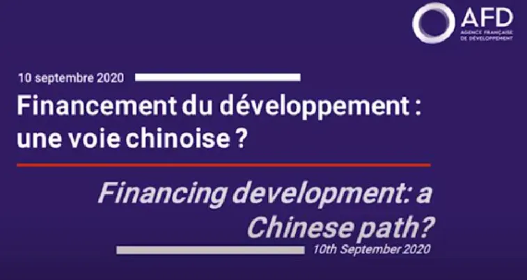 Financement du développement : une voie chinoise ?