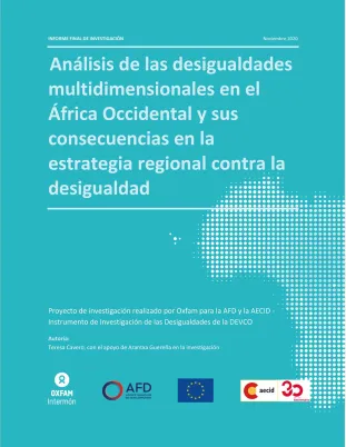 Análisis de las desigualdades multidimensionales en el África Occidental y sus consecuencias en la estrategia regional contra la desigualdad