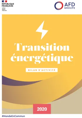 Transition énergétique - Bilan d'activité 2020