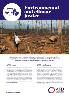 AFD and Environmental and climate justice