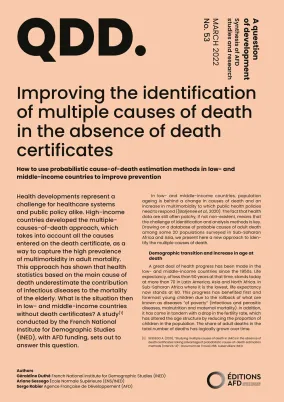 QDD 53 Improving the identification of multiple causes of death in the absence of death certificates