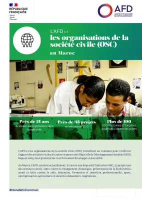 L'AFD et les organisations de la société civile au Maroc