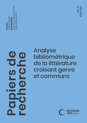 Analyse bibliométrique de la littérature_Genre et Communs_couv1