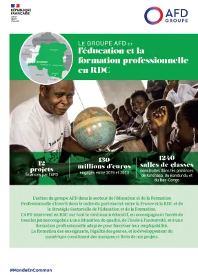 education formation professionnelle afd RDC
