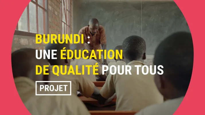 Burundi : une éducation de qualité pour tous