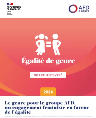 Infographie - Notre activité en faveur de l'égalité de genre en 2024