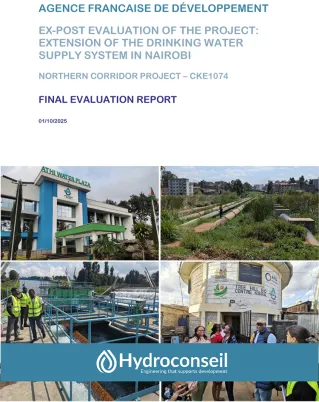 Ex-post evaluation of the project Extension of the drinking water supply system in Nairobi