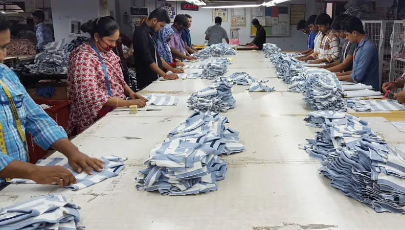 Usine textile au Bangladesh