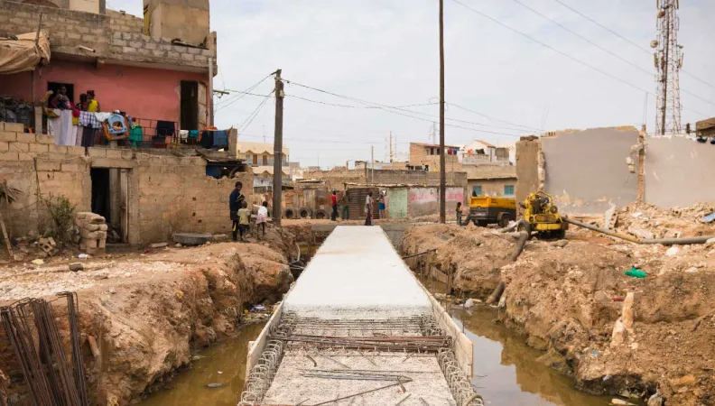 assainissement, Cotonou, Bénin