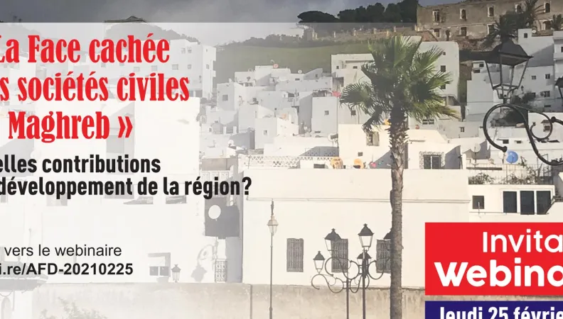 webinaire La face cachée des sociétés civiles au Maghreb, AFD
