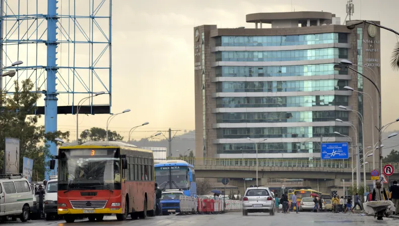 View of Addis Ababa / ©Didier Gentilhomme-AFD