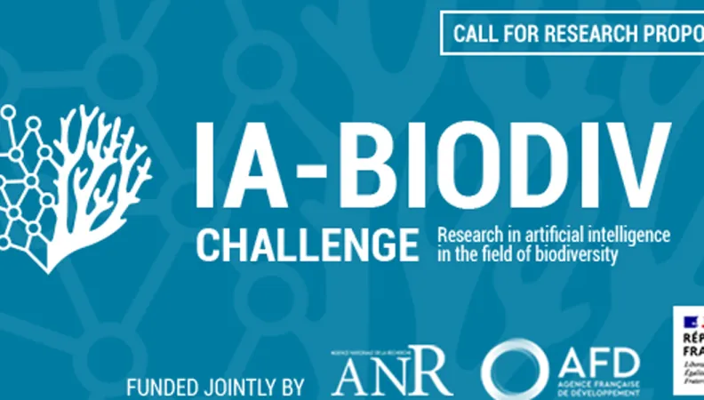 Launch of the IA-Biodiv Challenge call for proposals:  “Artificial Intelligence Research in the Field of Biodiversity”