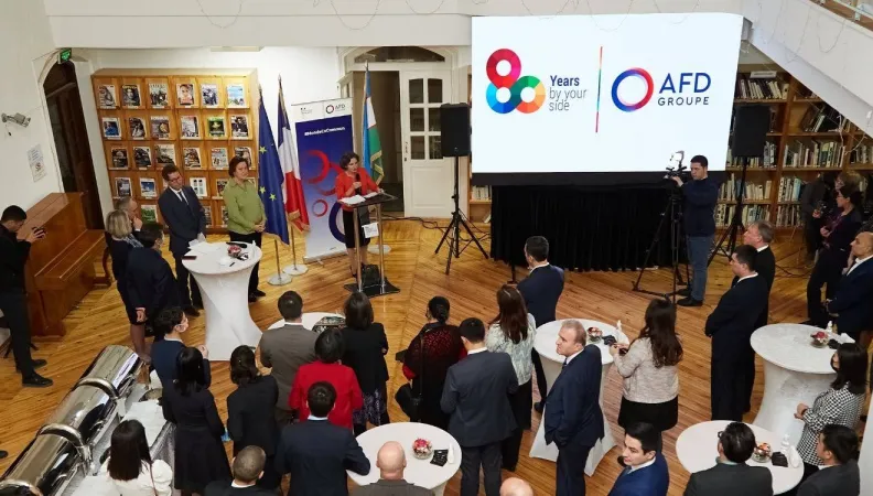 L'AFD inaugure ses nouveaux locaux à Tachkent, le 2 décembre