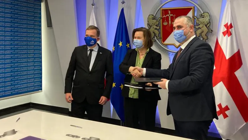 Géorgie : signature du prêt de politiques publiques cofinançant la réforme de l’approvisionnement en eau et de l’assainissement
