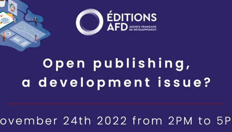 Open publishing, a development issue? An AFD Editions Seminar