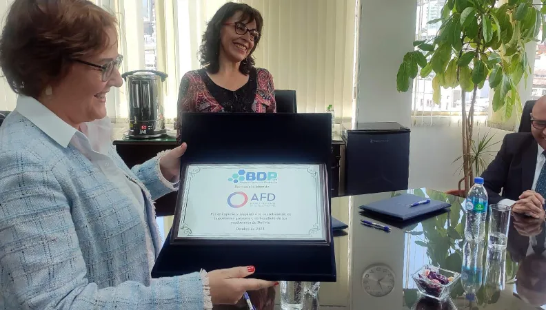 La AFD apoya al Programa de Finanzas Sostenibles del BDP