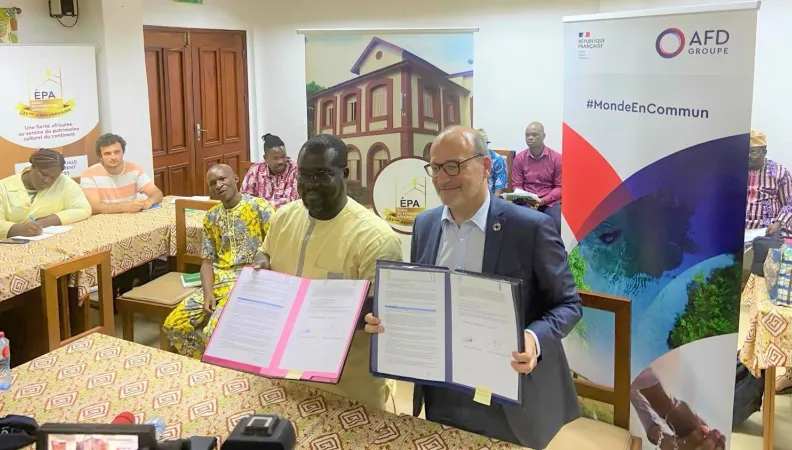 Signature AFD EPA Bénin