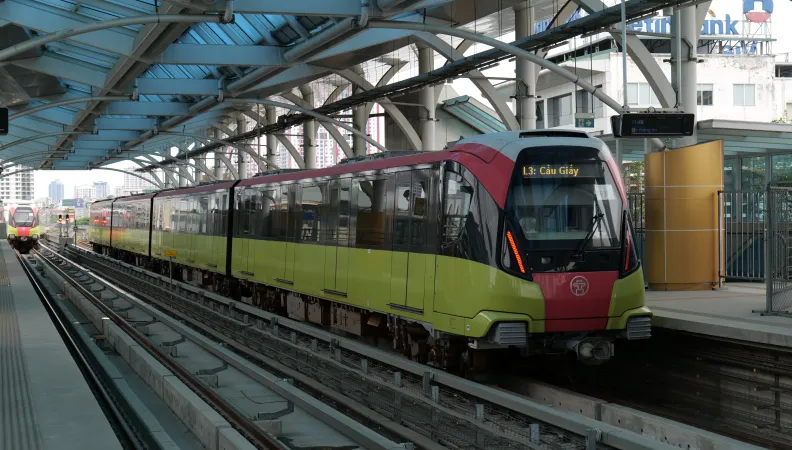Le métro de Hanoi