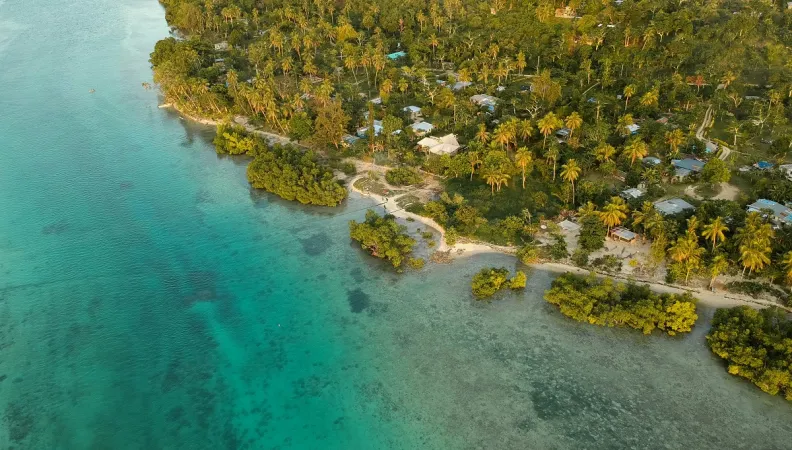 Au Vanuatu.