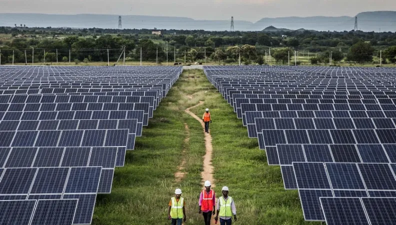 Usina solar New Era; Rayachoti; Andhra.