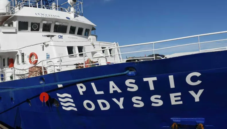 Une opération de dépollution des océans