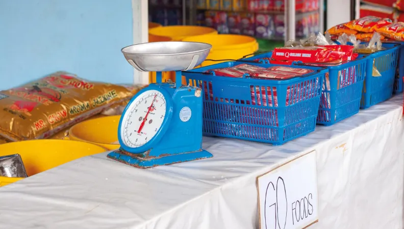 Aux Philippines, chez un distributeur partenaire du programme Walang Gutom 2027 (Faim Zéro 2027)