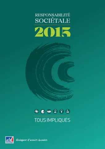 Couverture du rapport GRI de responsabilité sociétale 