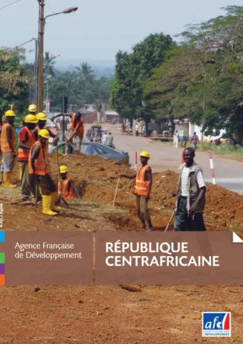 L'AFD et la République centrafricaine, plaquette, visuel