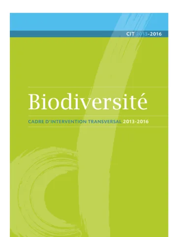 cadre d'intervention biodiversité