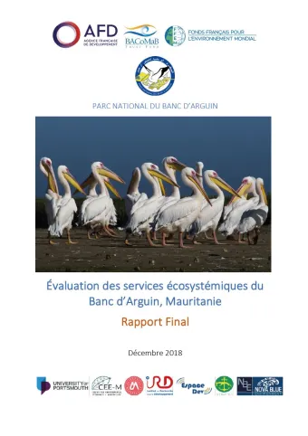 Evaluation des services écosystémiques du Banc d’Arguin, Mauritanie