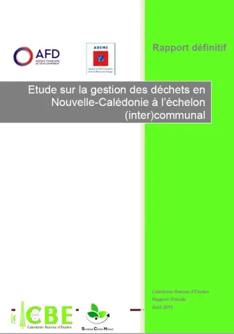 Étude sur la gestion des déchets en Nouvelle-Calédonie à l’échelon (inter)communal