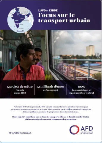 L'AFD et l'Inde: focus sur le transport urbain