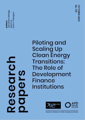 Research Paper 178 Piloting and Scaling Up Clean Energy Transitions: The Role of Development Finance