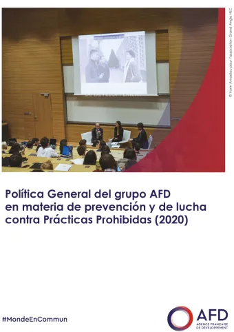 Política General del grupo AFD  en materia de prevención y de lucha contra Prácticas Prohibidas (2020)