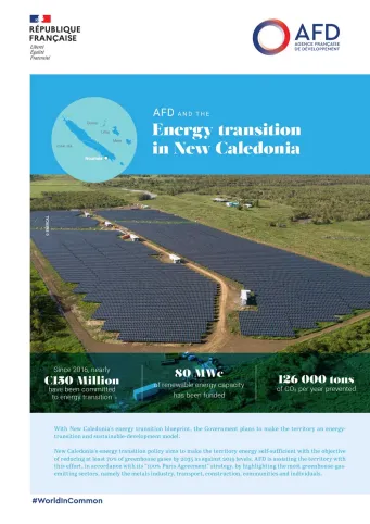 AFD and the Energy Transition in New-Caledonia